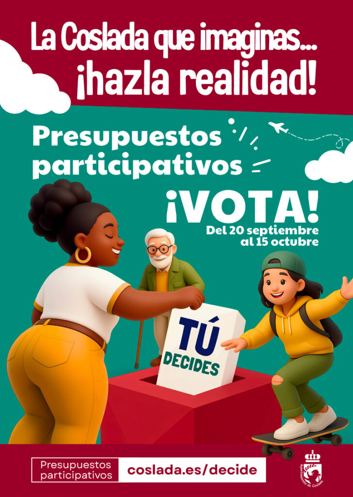Cartel Coslada Decide fase participativa